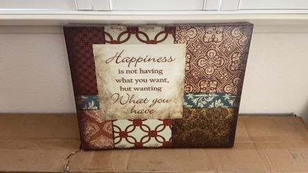 Happiness Wall Art