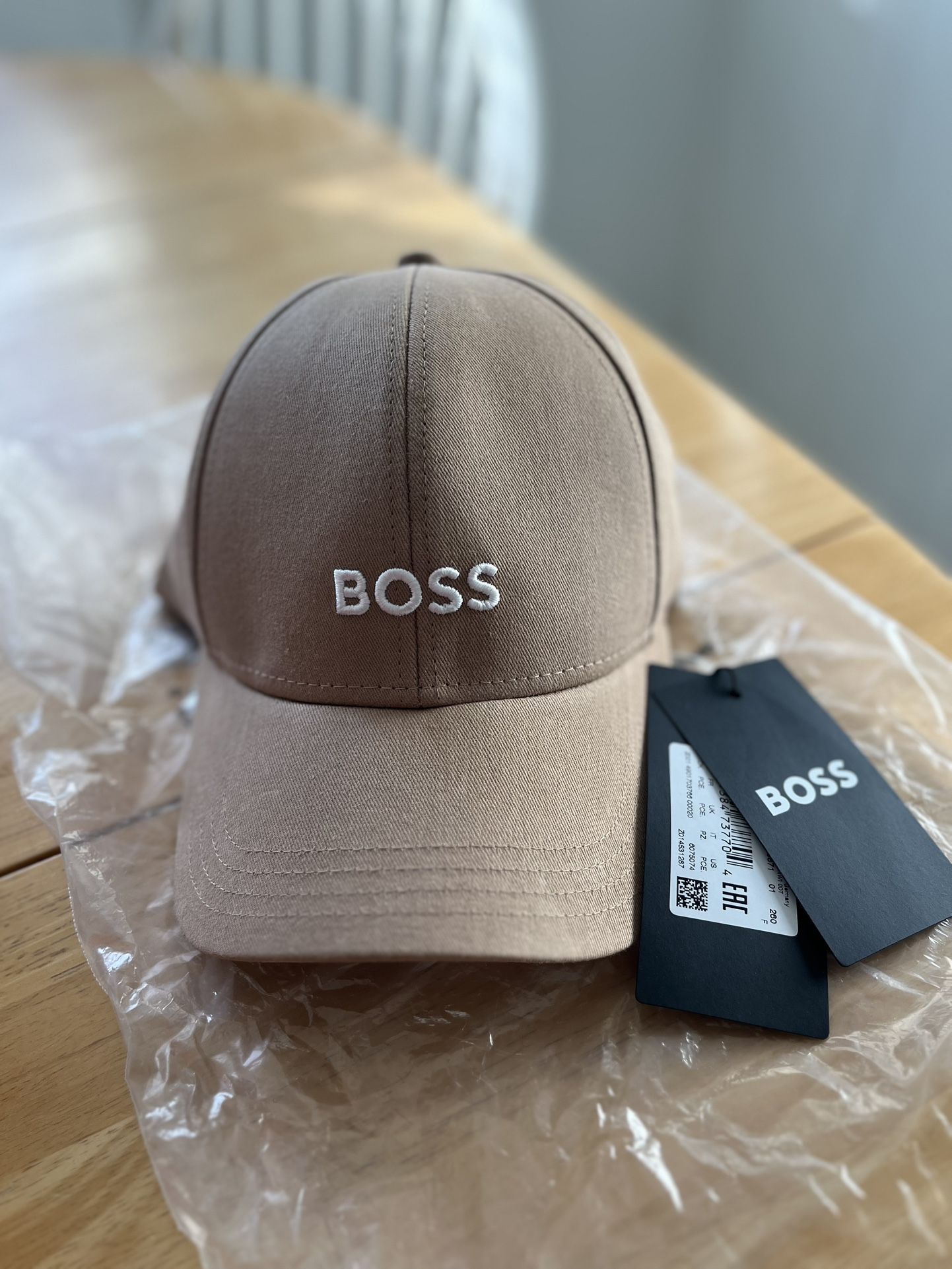 Tan Hugo Boss Hat - Brand New With Tags! 