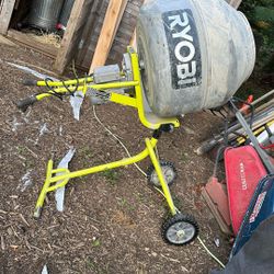 Ryobi Portable Concrete Mixer 