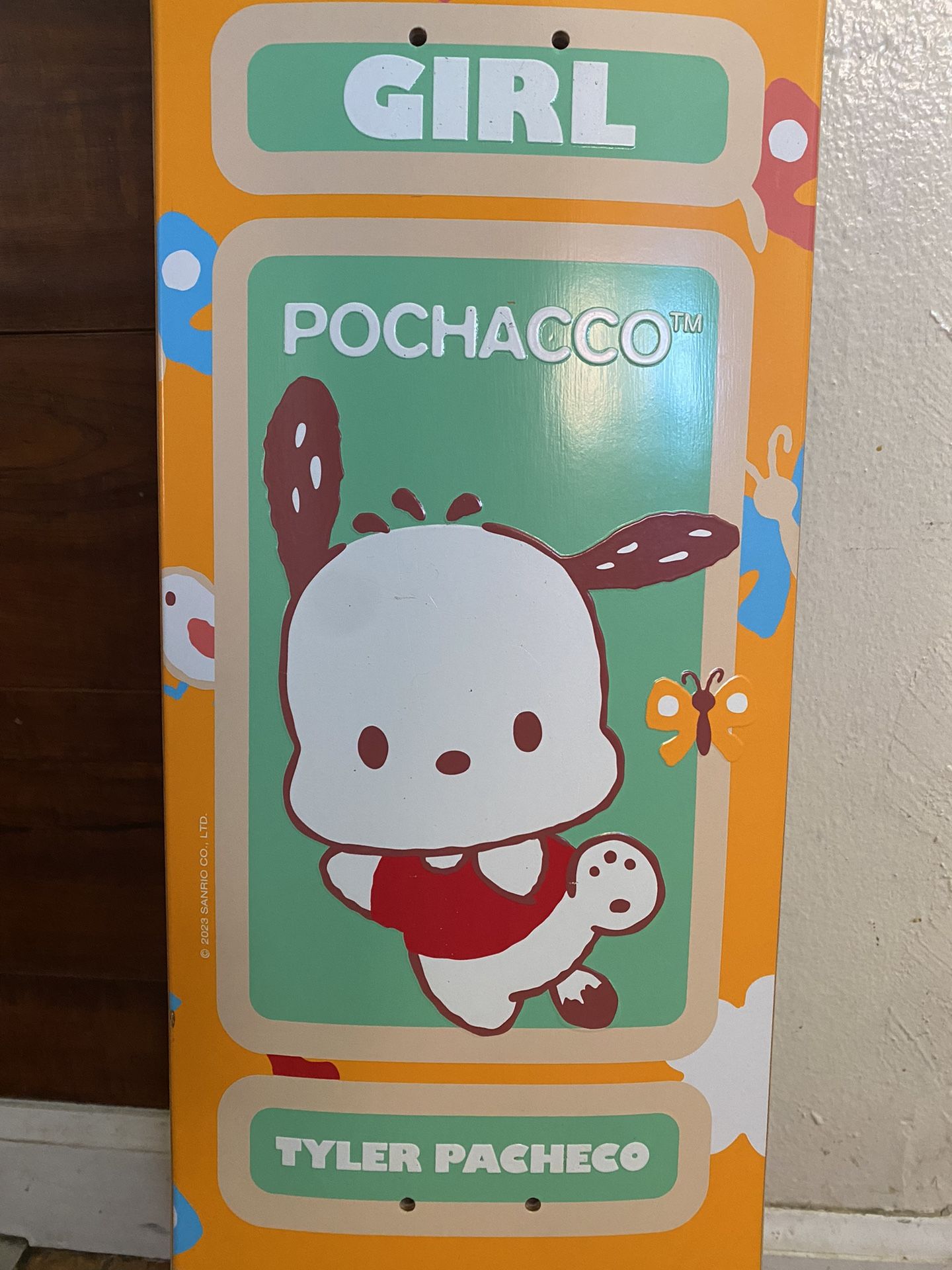 GIRL Pochacco Skateboard Deck