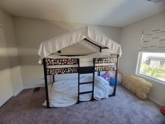 Twin size loft bed