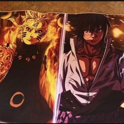 New Naruto Shippuden Anime Light Up Gaming Pad, Mouse Pad. X Large