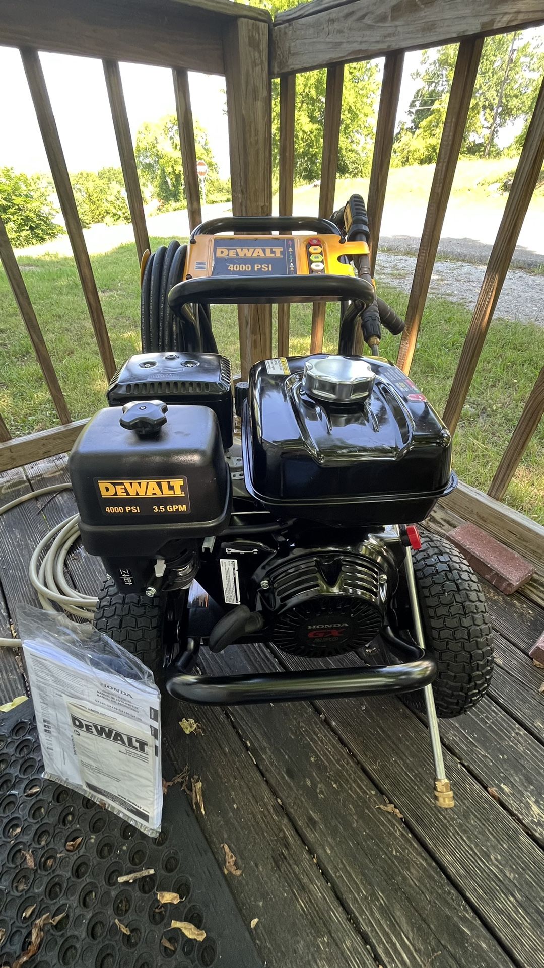 Commercial grade power washer