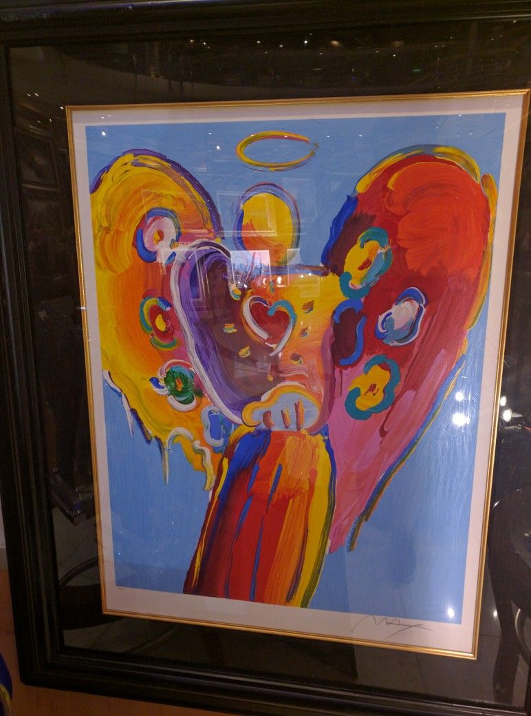 Peter Maxx Signed Print With Authentication Paperwork