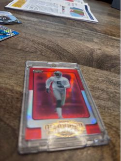 nfl wr Oakland  raiders #5 Kevin McMahan 235/399 numbered