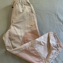 Pink NIKE joggers Size S