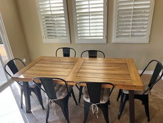 Tables and 8 chairs