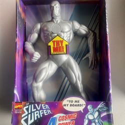 Toy Biz Marvel Comics The Silver Surfer Action Figure 1998 Electronic Talking