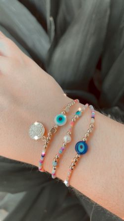 Evil Eye Bracelet Sets