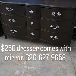 Mirror Dresser and  2 Drwers