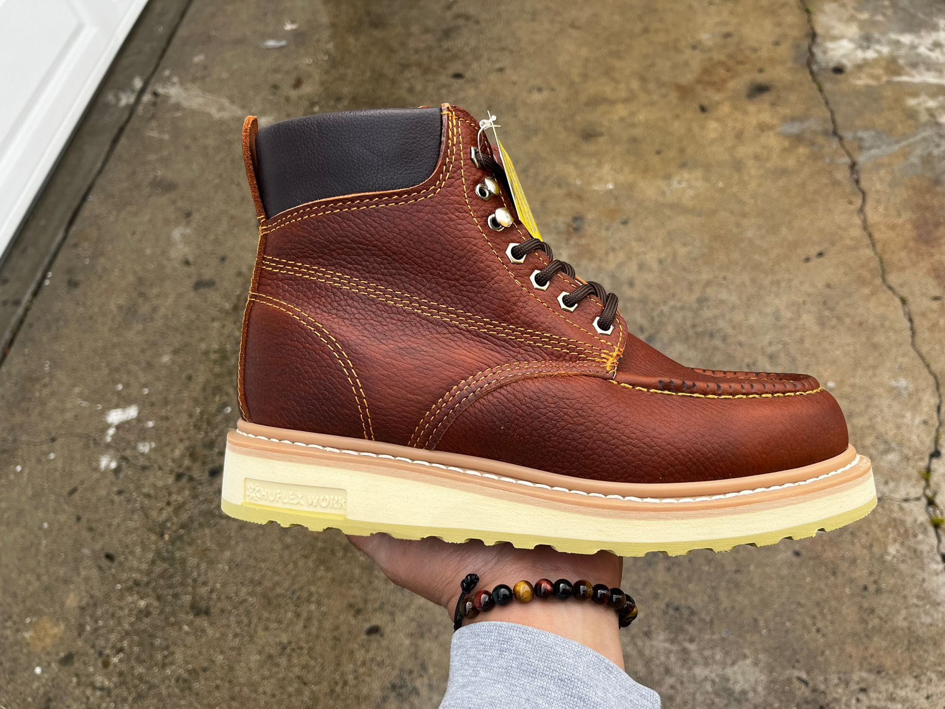 Quality Leather Workboots Botas De Trabajo