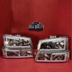Chevy Silverado 2003. 2006 Headlights.