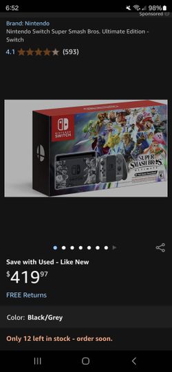 Nintendo Switch Super Smash Bundle For Sale