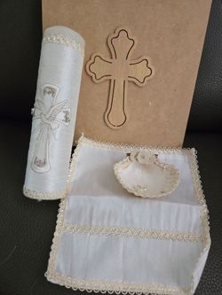 Baptism Candle Set Unisex