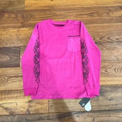 Chrome hearts Pink long sleeve spider web