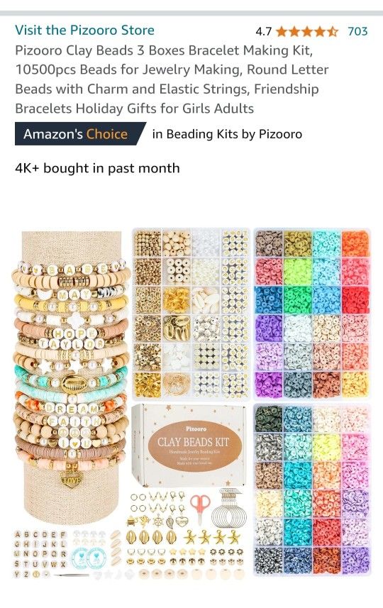 Pizooro Clay Beads Kit