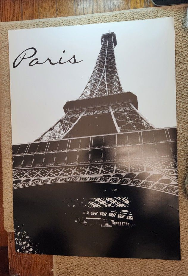 Eiffel Tower Poster 