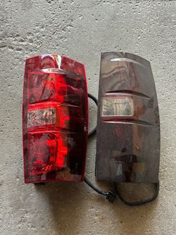 Pair of Truck Tail Lights with Wiring