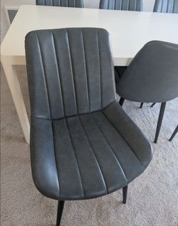 Dining chairs, set of 6