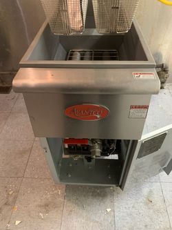 Brand new floor gas deep fryer