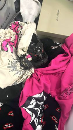 chrome heart pink matty boy hoodies selling or trading 1 time worn