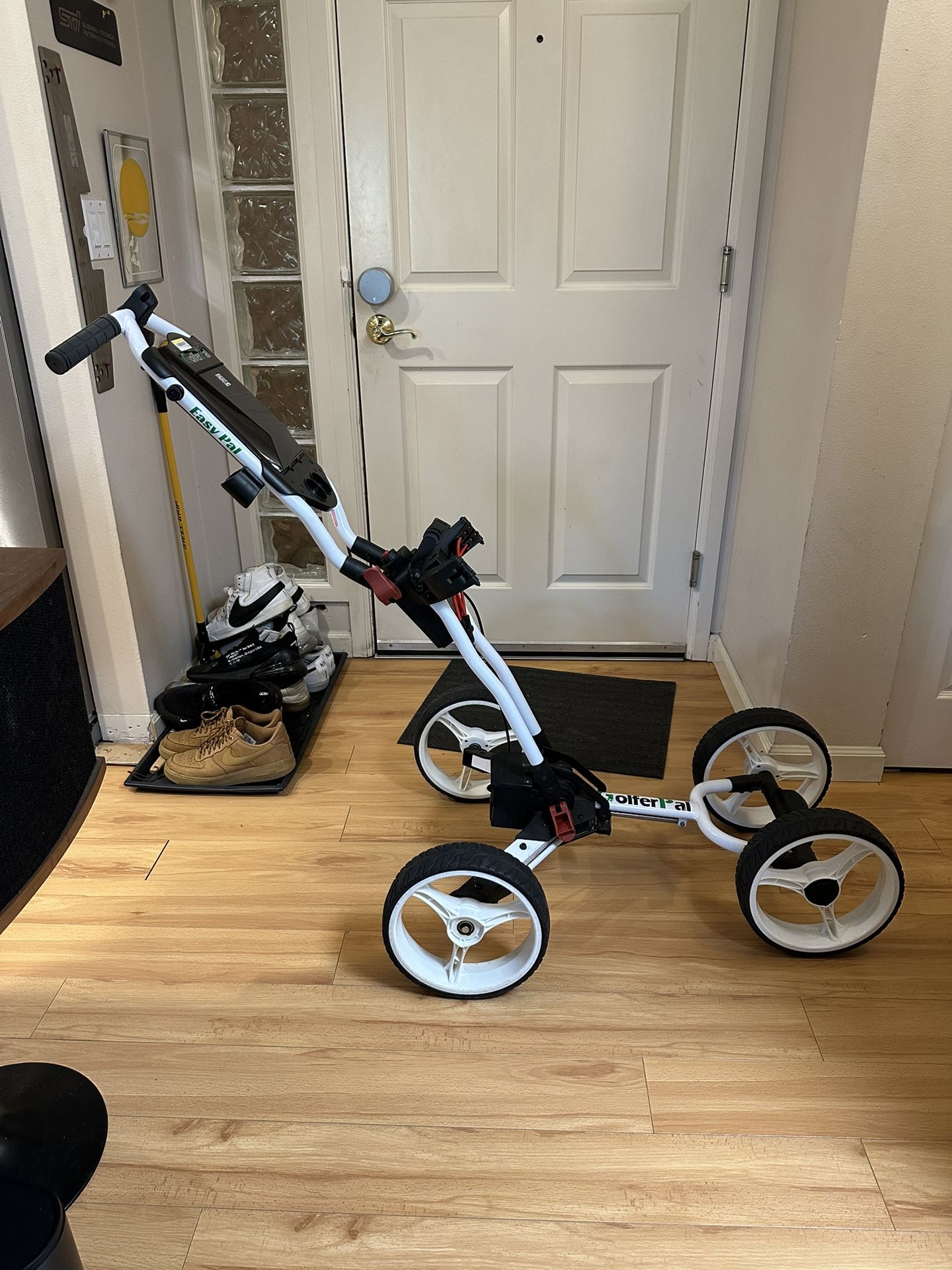 Golfer Pal Folding Push Cart
