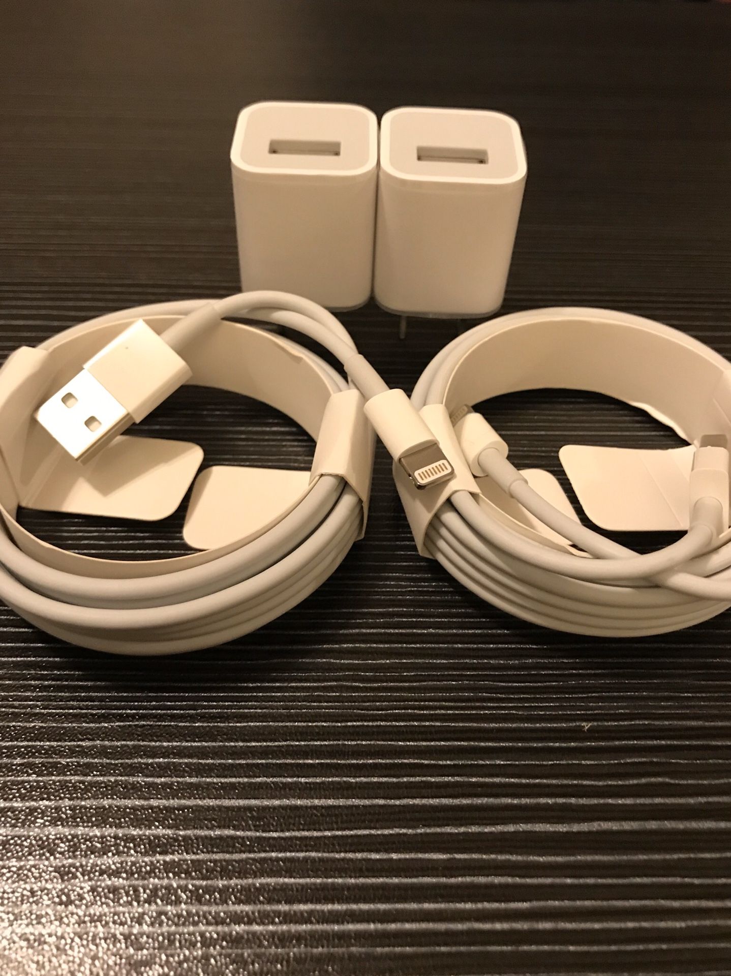 Apple iPhone Charger Sets x2 2m(6 feet)