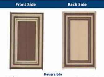 9x12 waterproof outdoor rug-new in bag