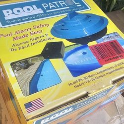 Pool Patrol PA-30 Alarm system
