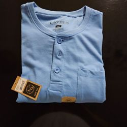 Mens Short Sleeve Henley