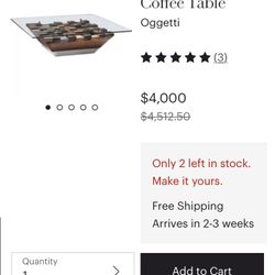 Coffe Table / Cocktail Table