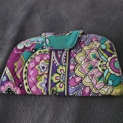 Purple Paisley Vera Bradley Wallet