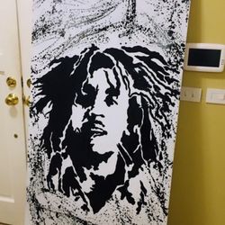 Bob Marley Custom Painting 