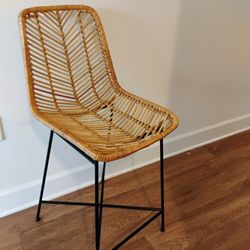Rattan Bar Stool 