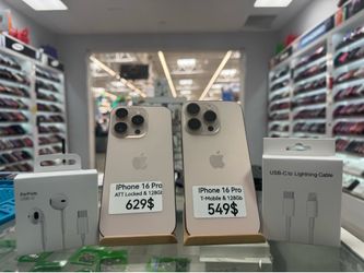 Iphone 16 Pro Att and Tmobile 128Gb Gold color