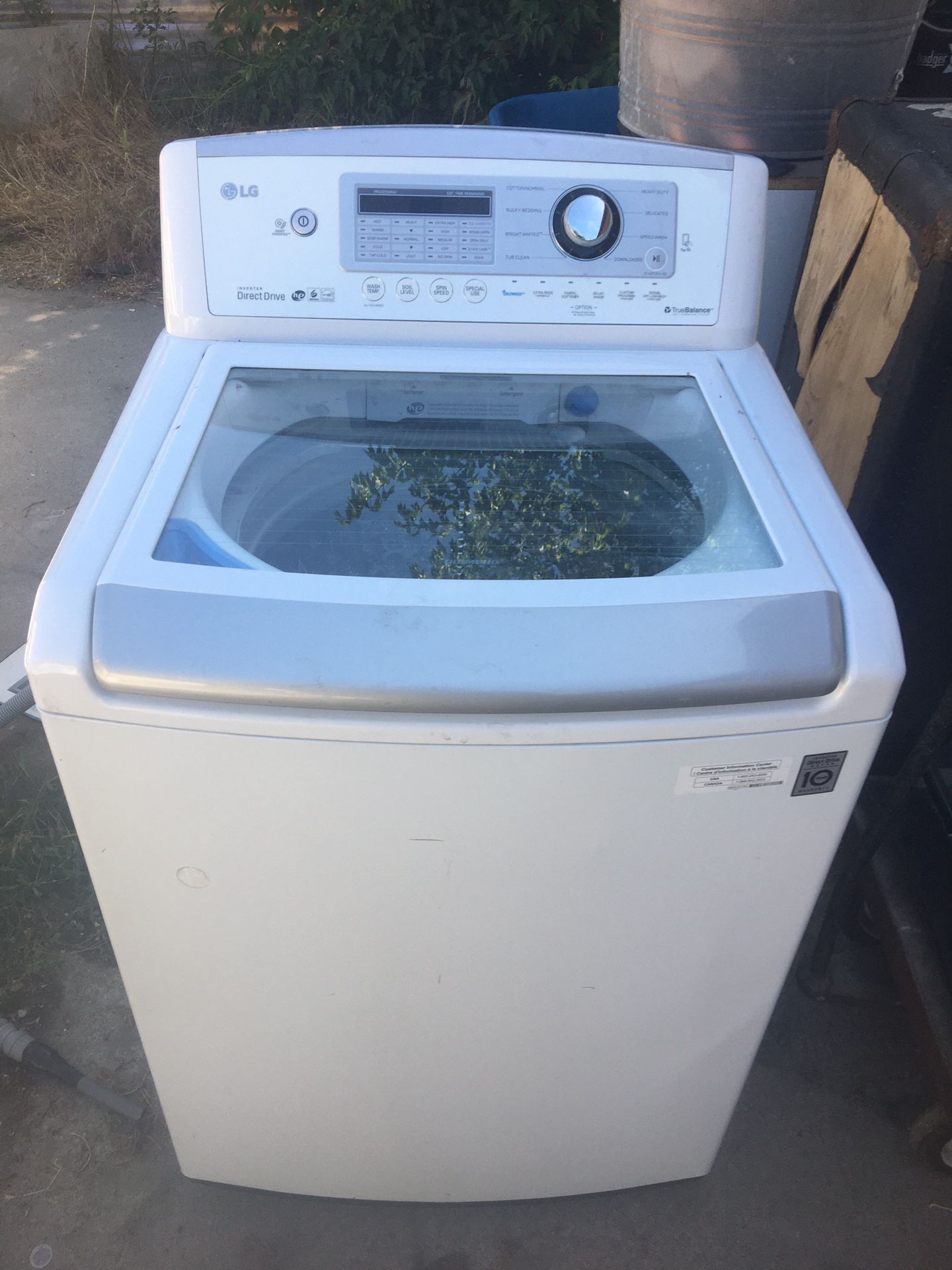 LG Washer 2 years old