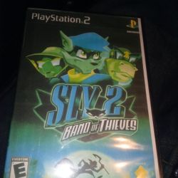 Sly Cooper 2 & 3 (Sly 2 Band Of Thieves CIB + Sly 3 disk Only)
