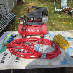 Craftsman 1 HP 3 Gallon Air Compressor 