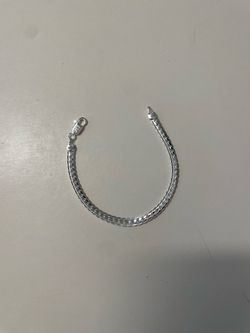 9:25 sterling silver bracelet