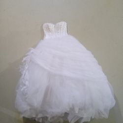 Wedding dress size 4