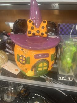 Minnie Mouse Halloween Cookie Jar