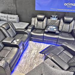 Recliners, LED Lights , Sofa Chairs , Loveseats, Sectionals 