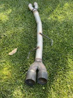 Exhaust Tips With Pipe Off E34