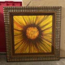 Framed Matted Painting