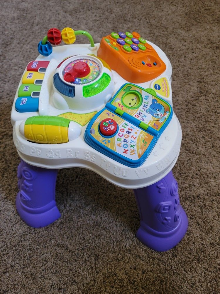 Vtech Sit-to-stand Learn & Discover Table Toddler Toy