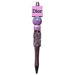 Fashion Fancy Bling Custom Beaded Ballpoint Twist Pen 