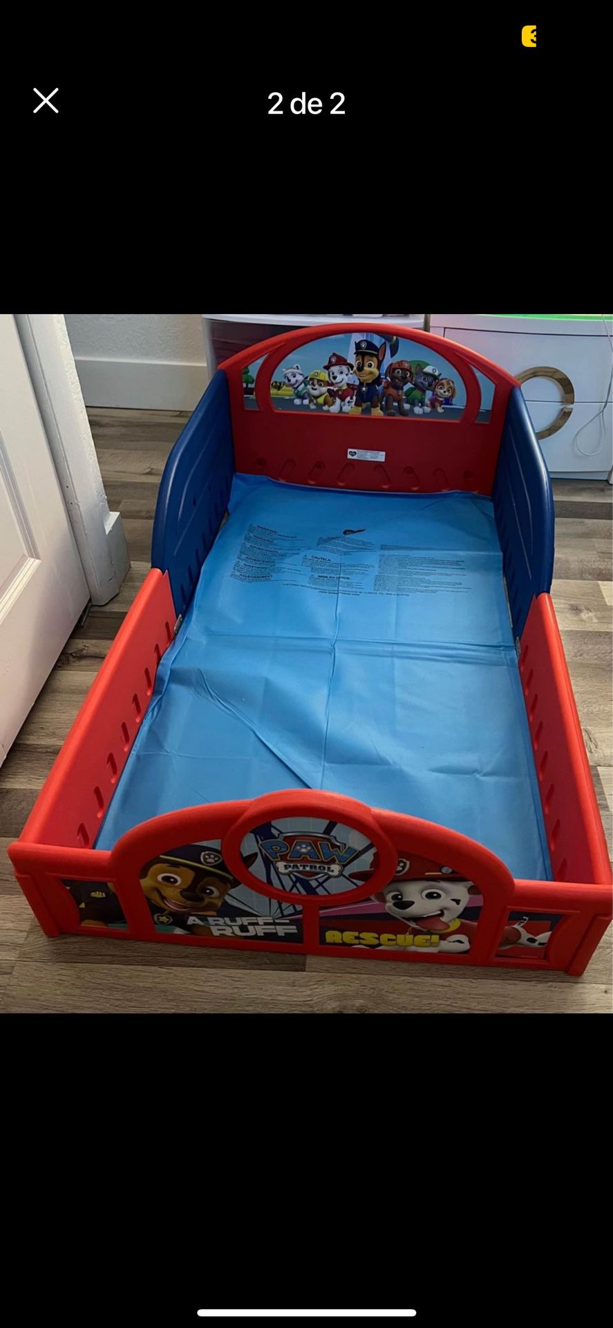 Toddler Bed  With Mattress ( Camita Para Niño Con Colchon) 