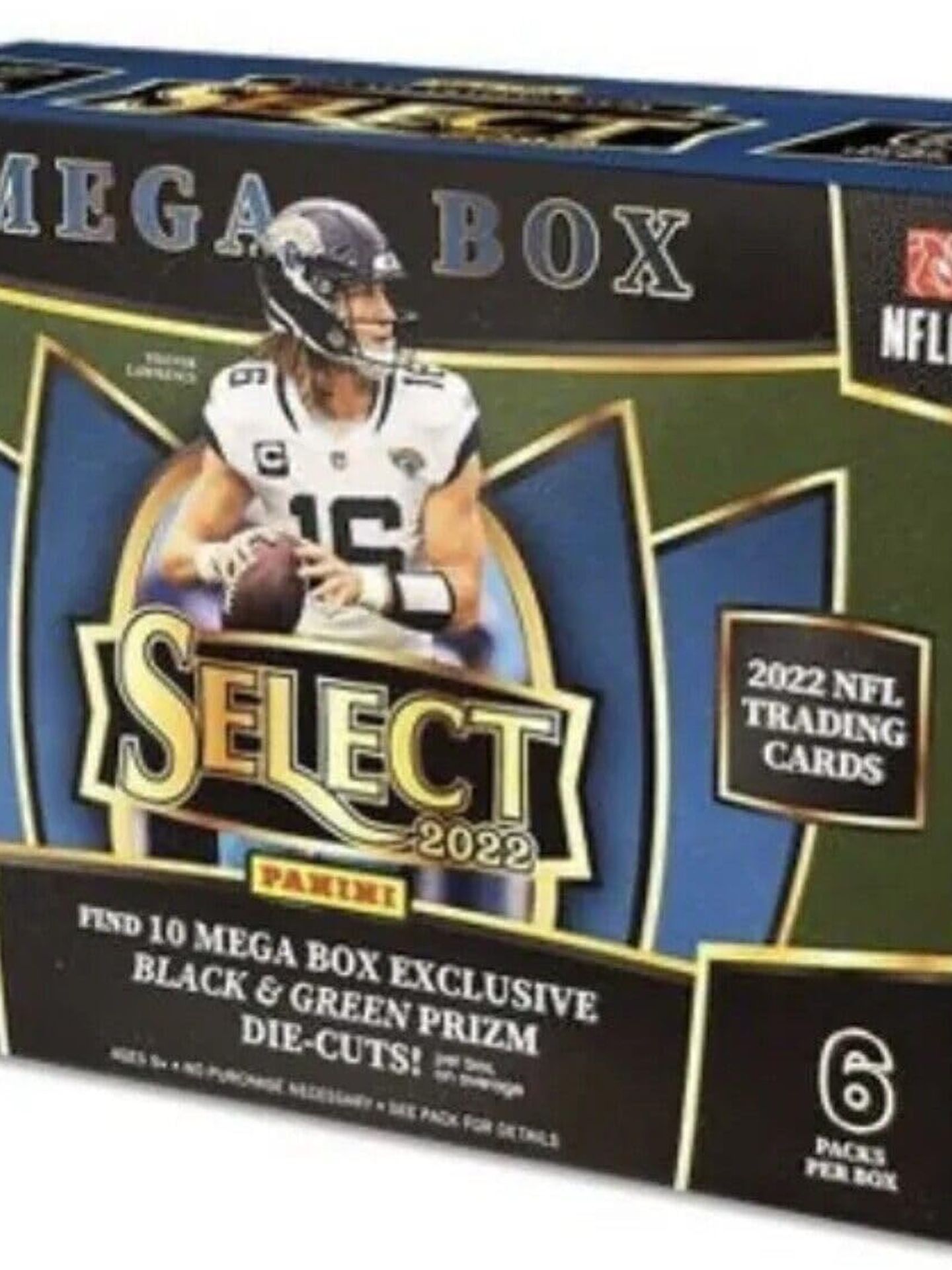 2022 Panini Select Football Trading Card Mega Box