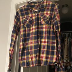 Flannel Plaid Shirt 