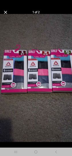 Girls Seamless Boyshort Briefs S,m,xl